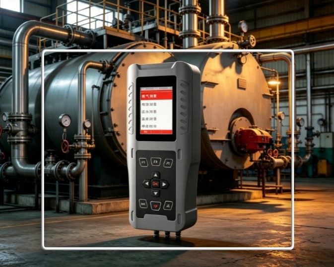 Analizor portabil inteligent de gaze arse pentru monitorizarea emisiilor de cazane industriale