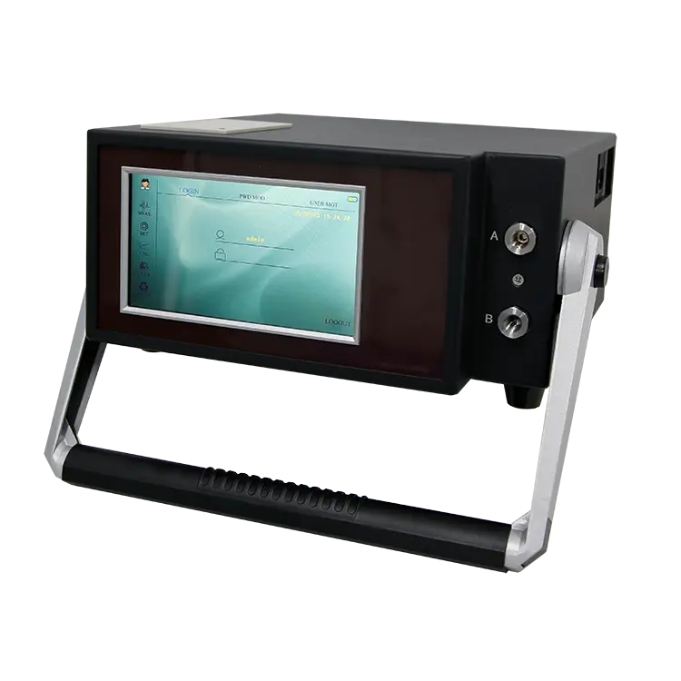 Contor portabil de particule de ulei