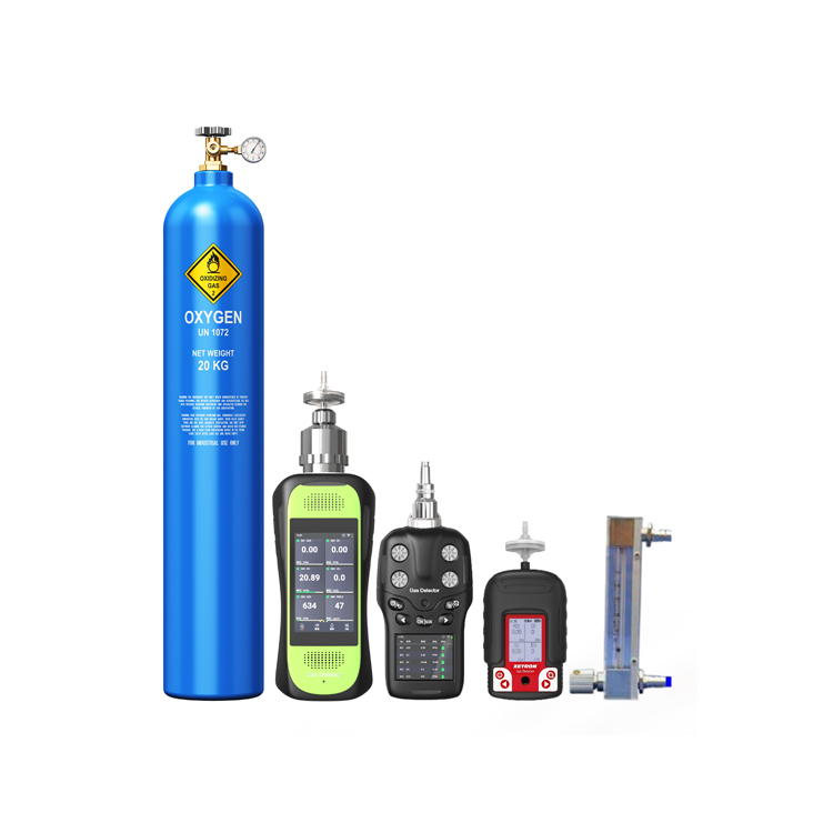 Kit de testare cu detector de gaz portabil